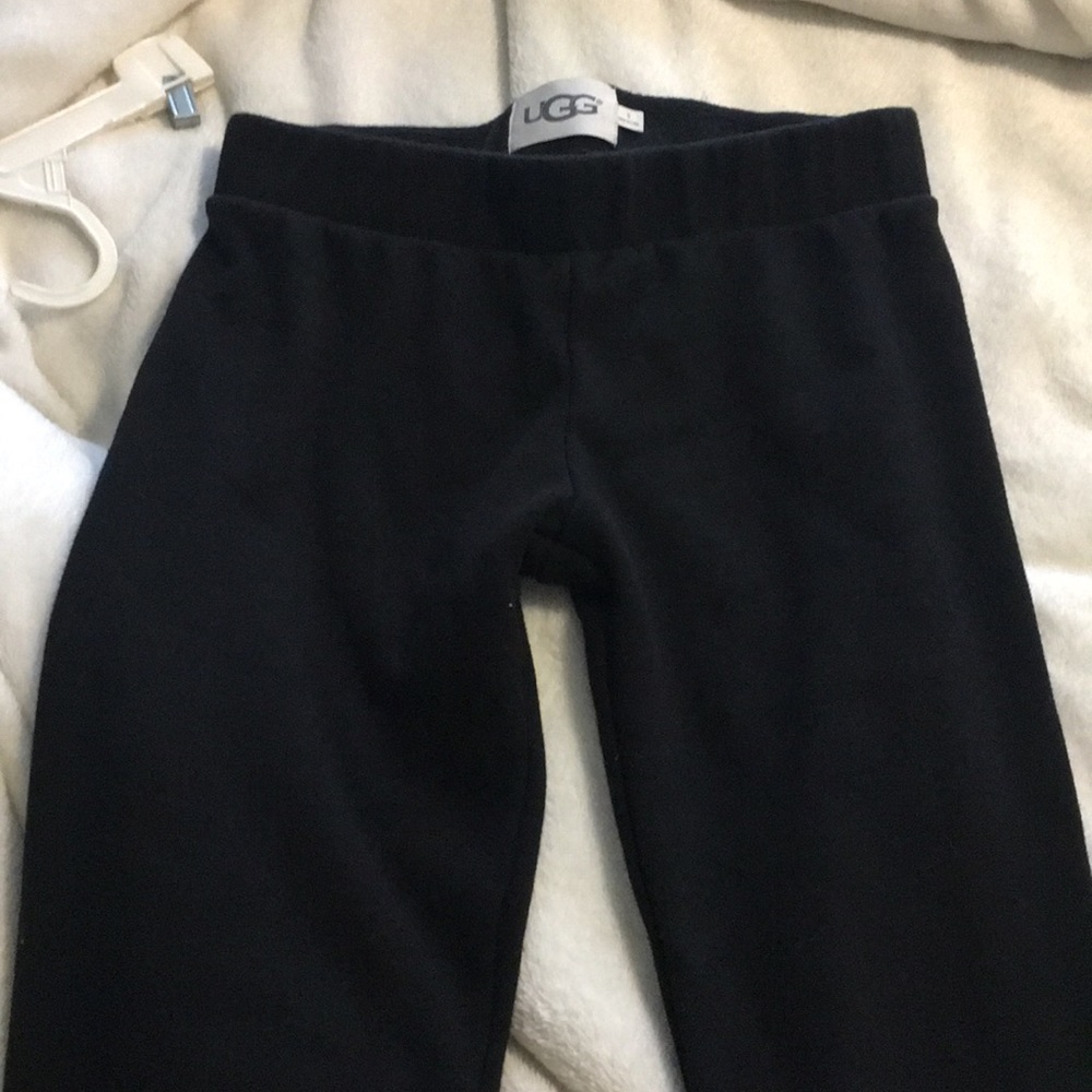 Black ugh fleece lined leggings